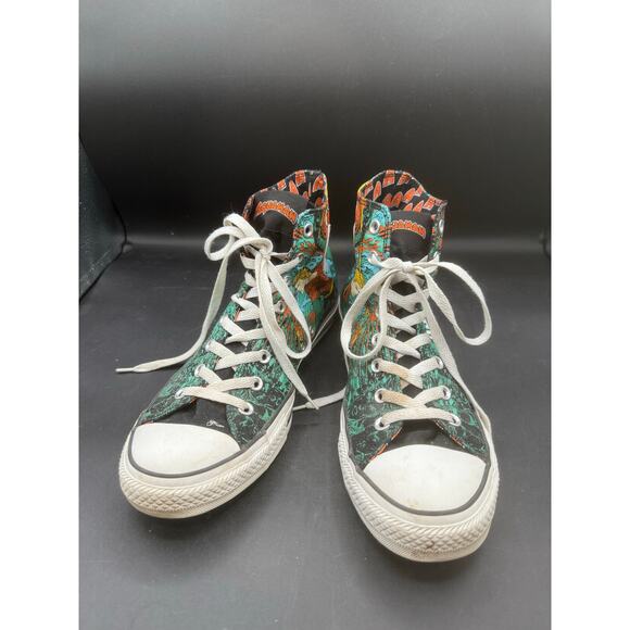 AQUAMAN Converse High Top Sneakers – DC Comics – Men’s Size 11-Vintage